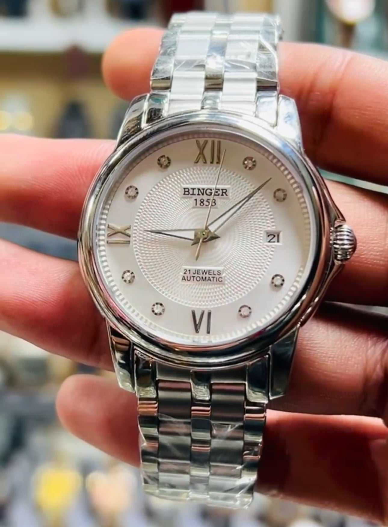 Switzerland Binger Automatic 21 Jewels