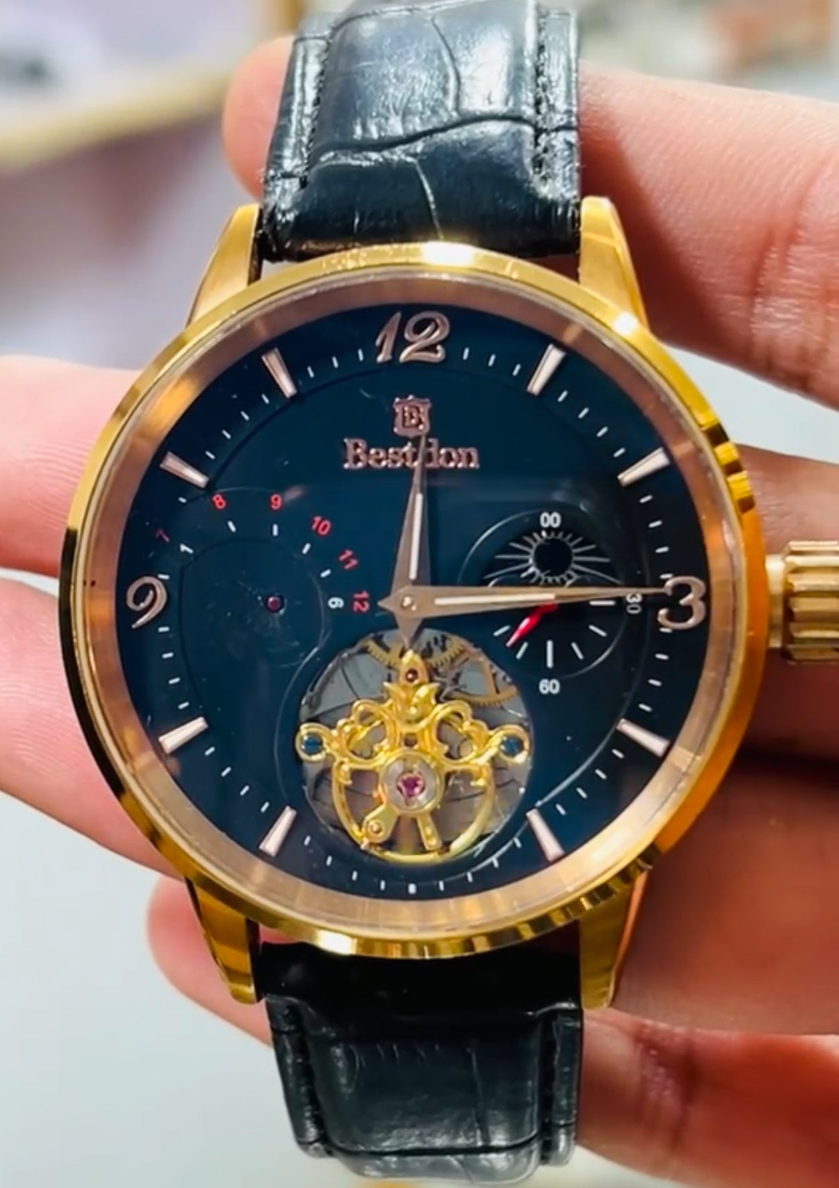 Bestdon Luxurious Brand Tourbillon Automatic