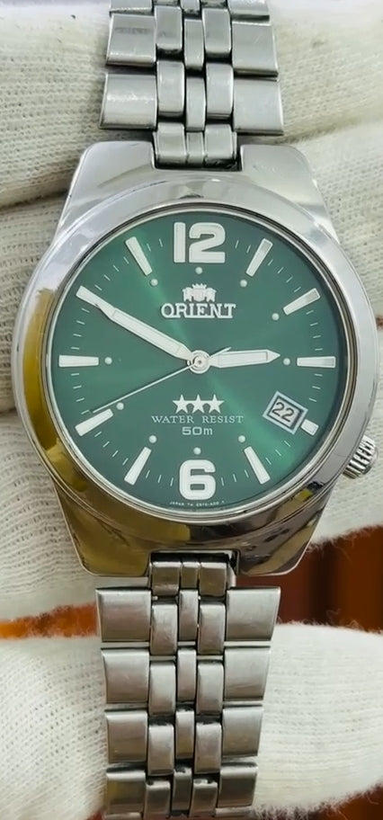 100% Original Orient 3 Stars🌟Dark Green