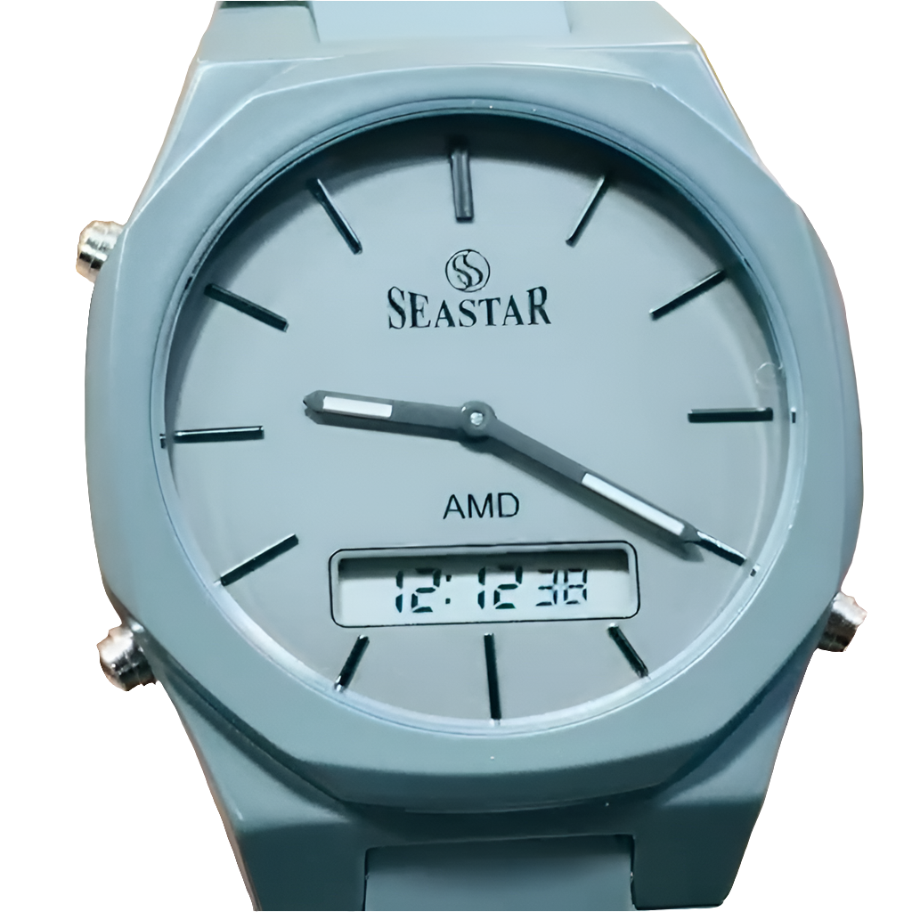 SEASTAR AMD Dual Date 📅 Watch