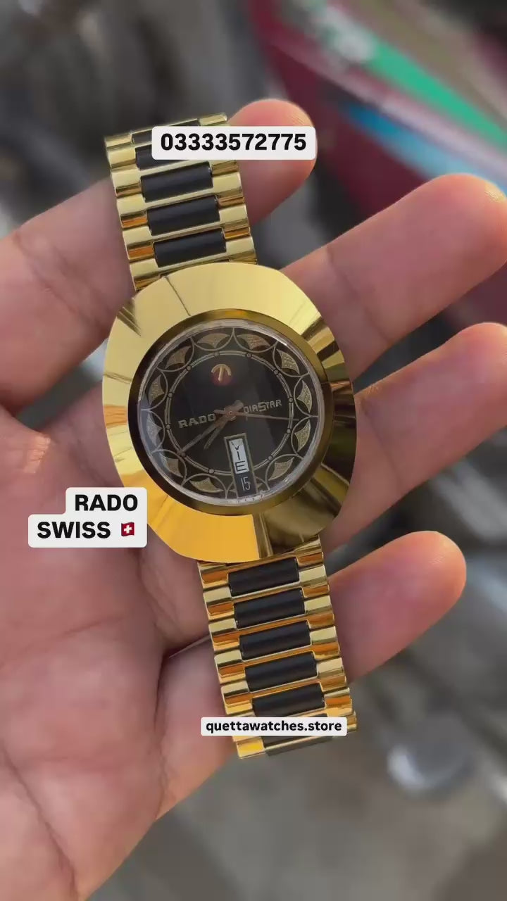 RADO SWISS 🇨🇭 Watch Side Crack and Chain