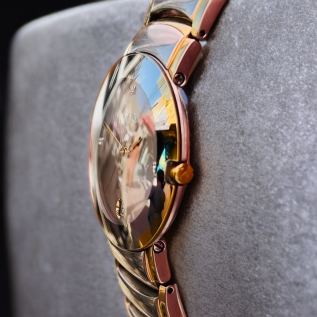100% Original Rado Diastar Champagne Dial