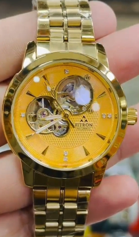 Fitron Japan Skeleton Automatic 100% Original