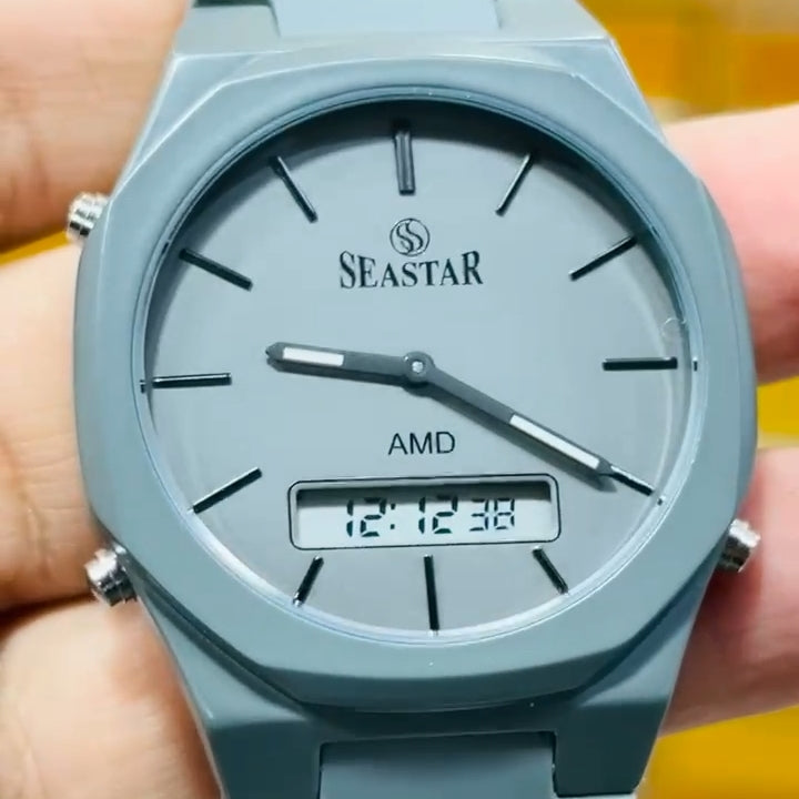 SEASTAR AMD Dual Date 📅 Watch