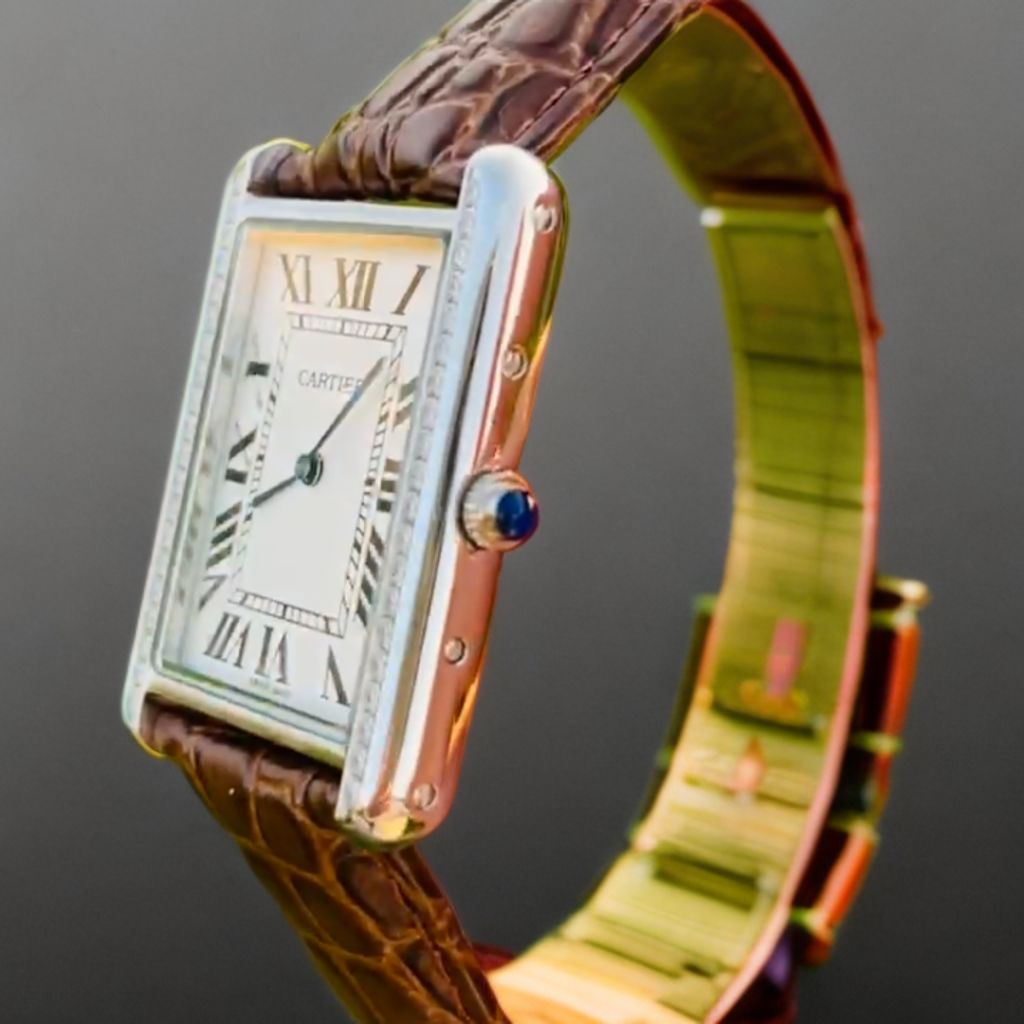 Cartier Tank MC Anglaise Quartz Movement